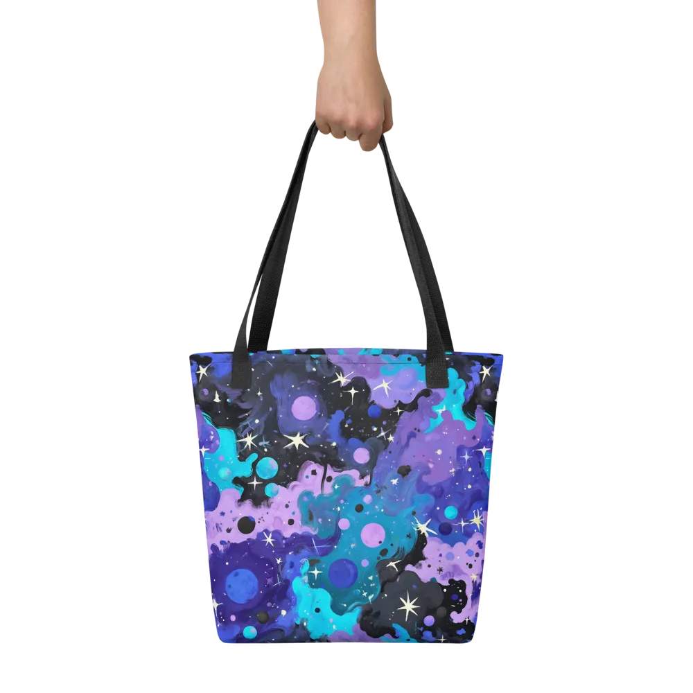 Galaxy Gouache on Tote Bag — Front