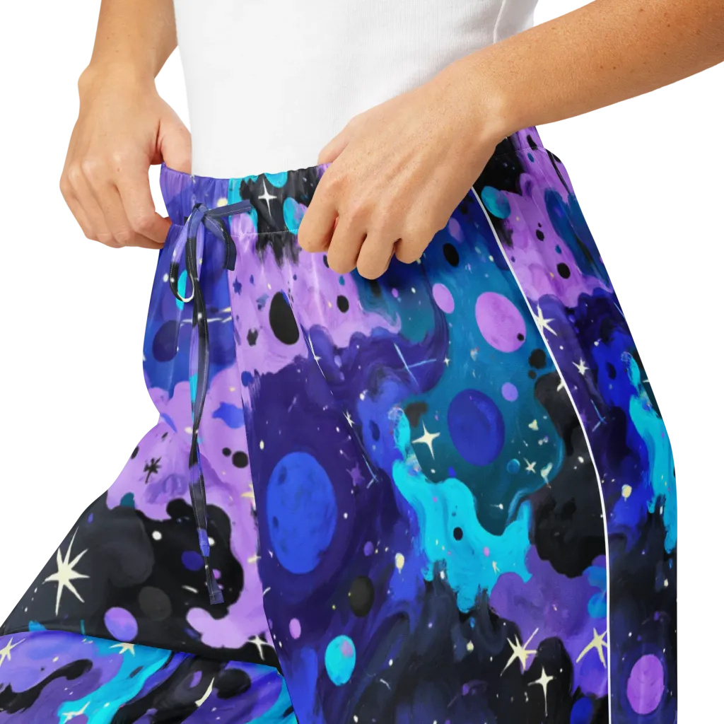 Galaxy Gouache on Women's Pajama Pants — Product details