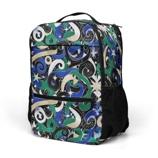 Starfall Baroque on a Utility Backpack