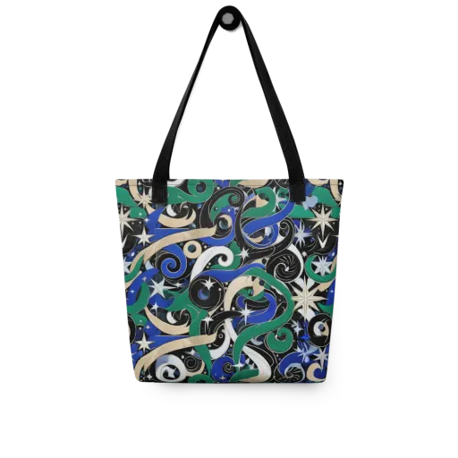 Starfall Baroque on a Tote Bag
