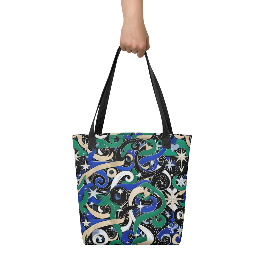 Starfall Baroque on Tote Bag — Front