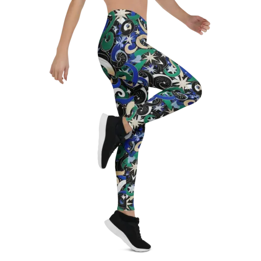 Starfall Baroque on a Leggings