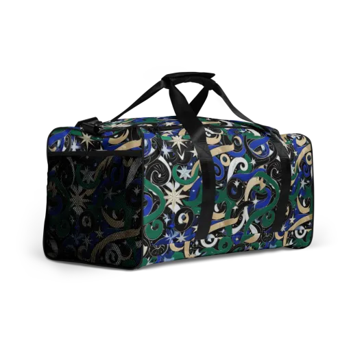 Starfall Baroque on a Duffle Bag