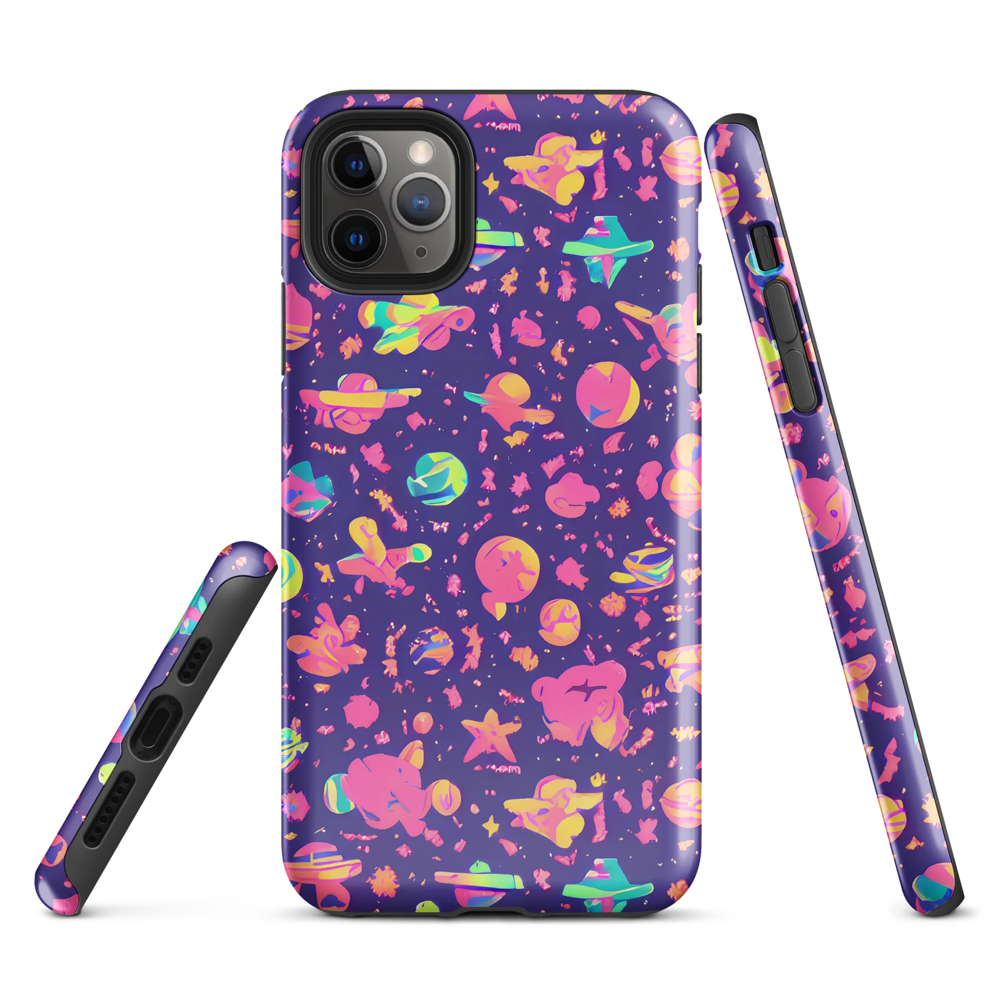 Cosmic Confetti on Tough Case for iPhone® — Front