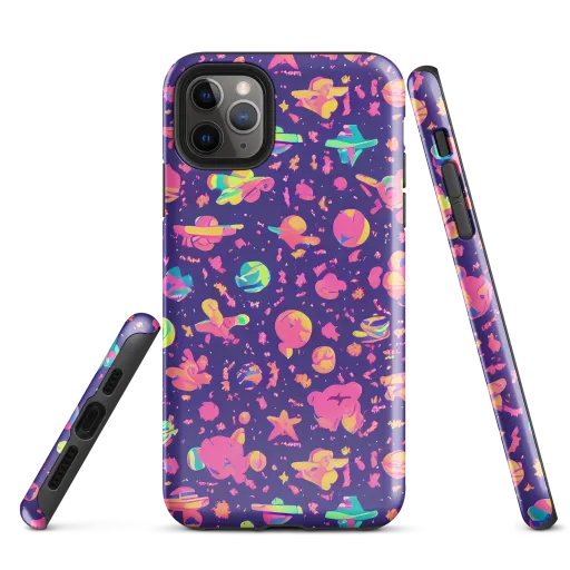 Cosmic Confetti on a Tough Case for iPhone®
