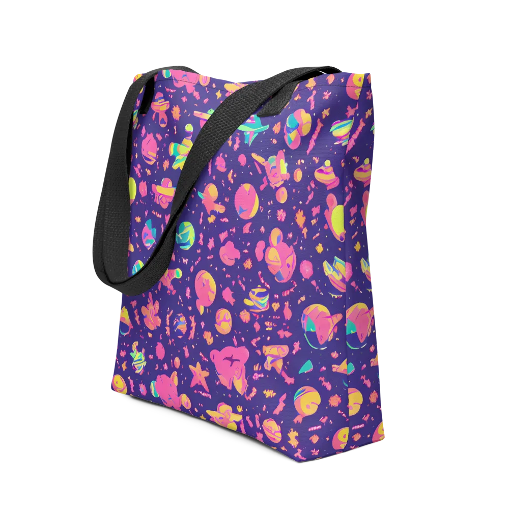 Cosmic Confetti on Tote Bag — Front