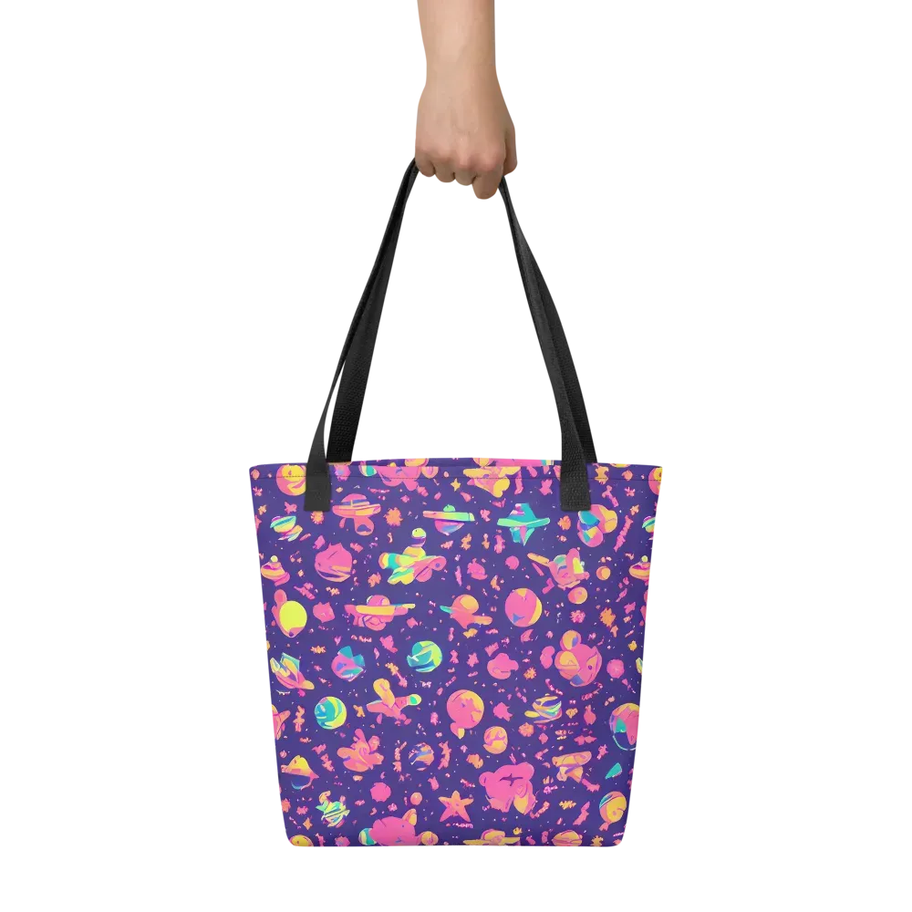 Cosmic Confetti on Tote Bag — Front
