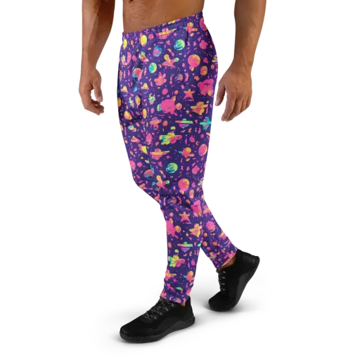 Cosmic Confetti on a Men's Joggers