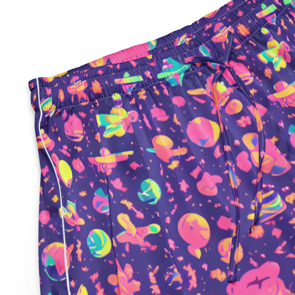 Cosmic Confetti on Women's Pajama Shorts — Product details