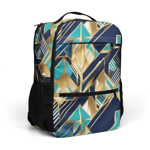 Aurum Geometry on a Utility Backpack