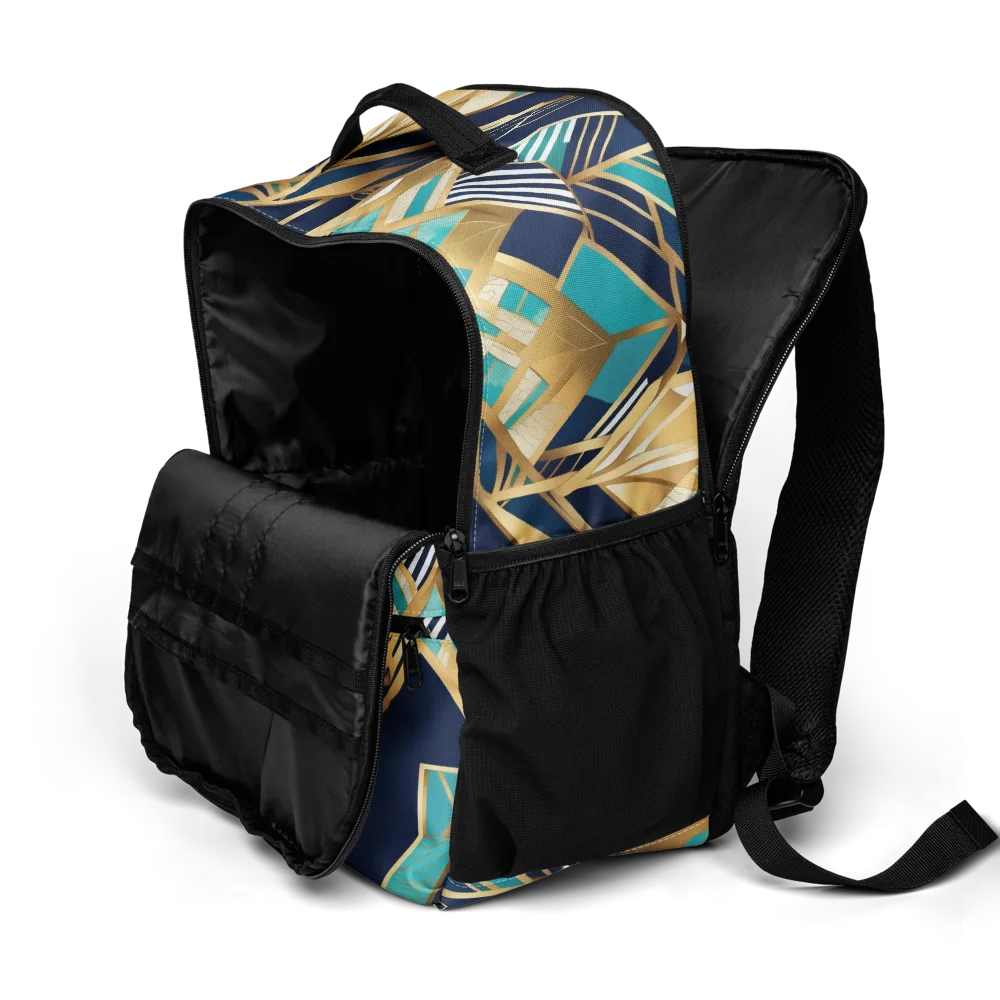 Aurum Geometry on Utility Backpack — Product details 2