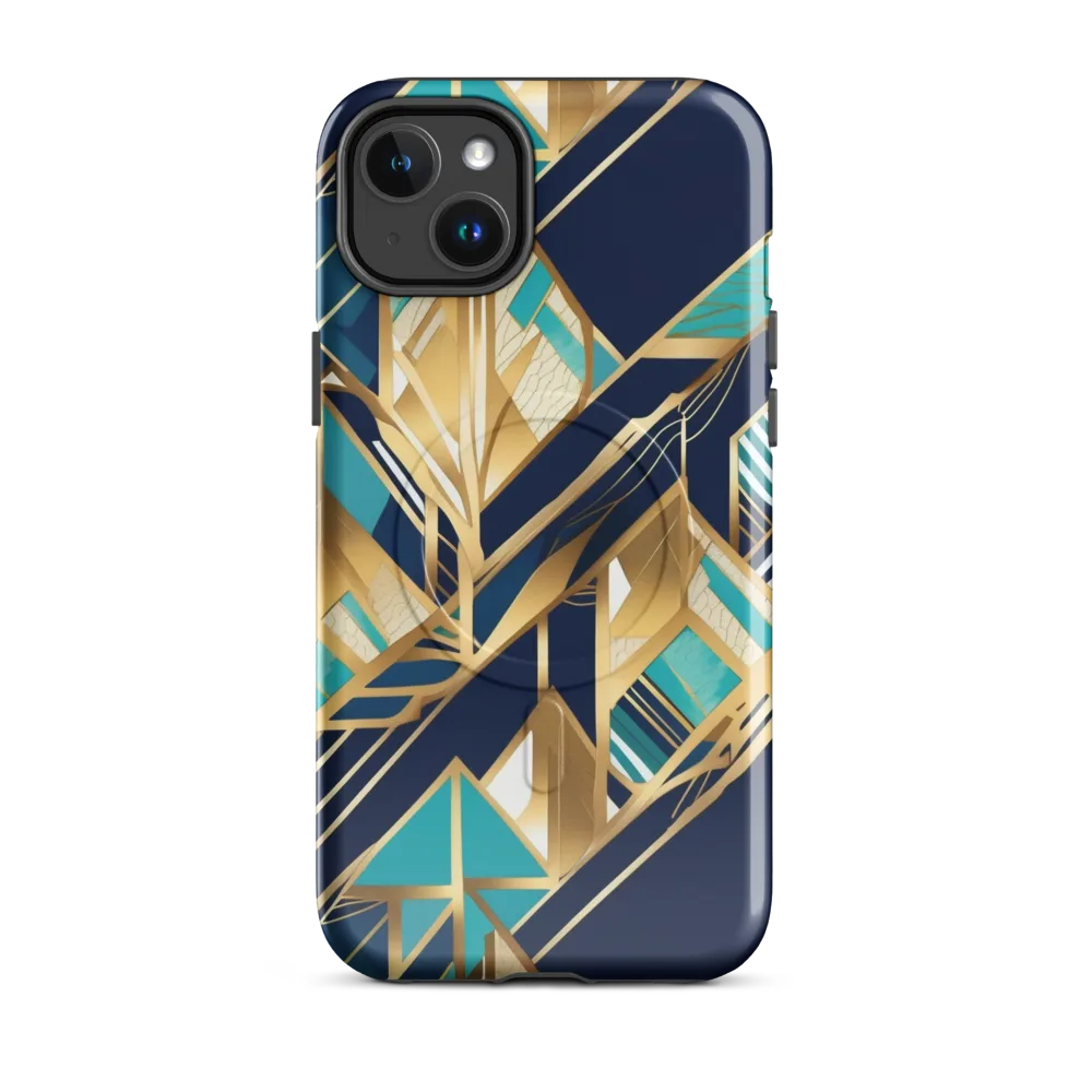 Aurum Geometry on MagSafe Tough Case for iPhone® — Front