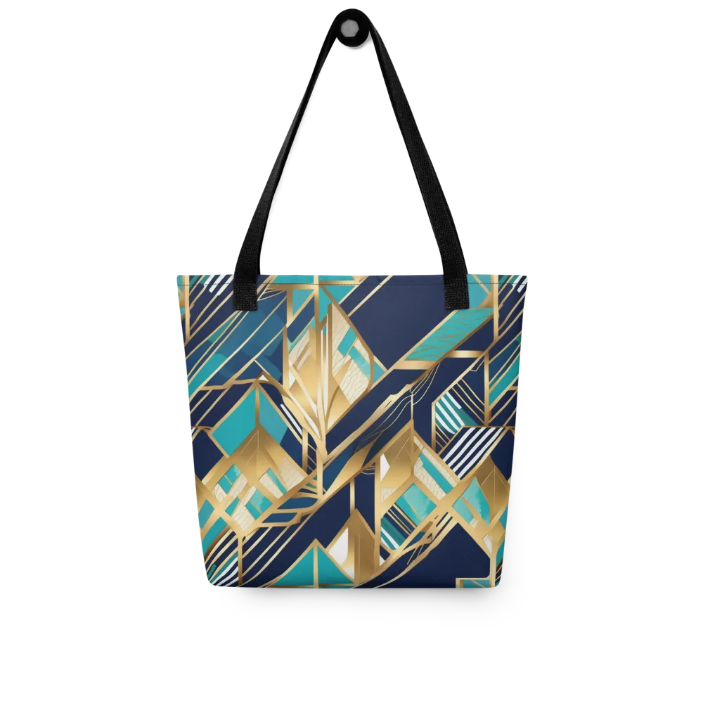 Aurum Geometry on Tote Bag — Front