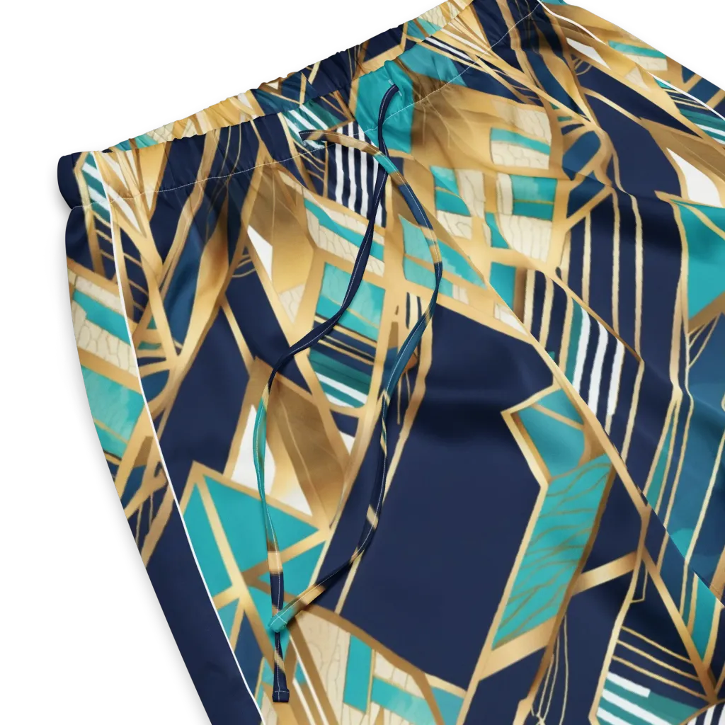 Aurum Geometry on Women's Pajama Pants — Product details