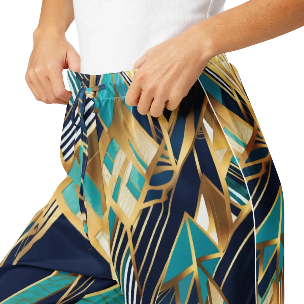 Aurum Geometry on Women's Pajama Pants — Product details