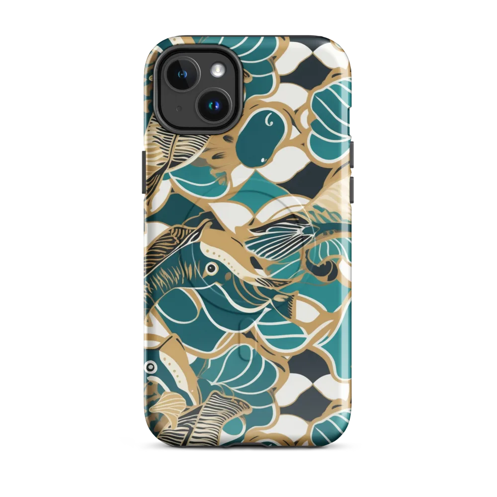 Aquatic Rhapsody on MagSafe Tough Case for iPhone® — Front