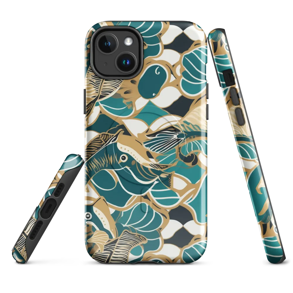 Aquatic Rhapsody on MagSafe Tough Case for iPhone® — Front