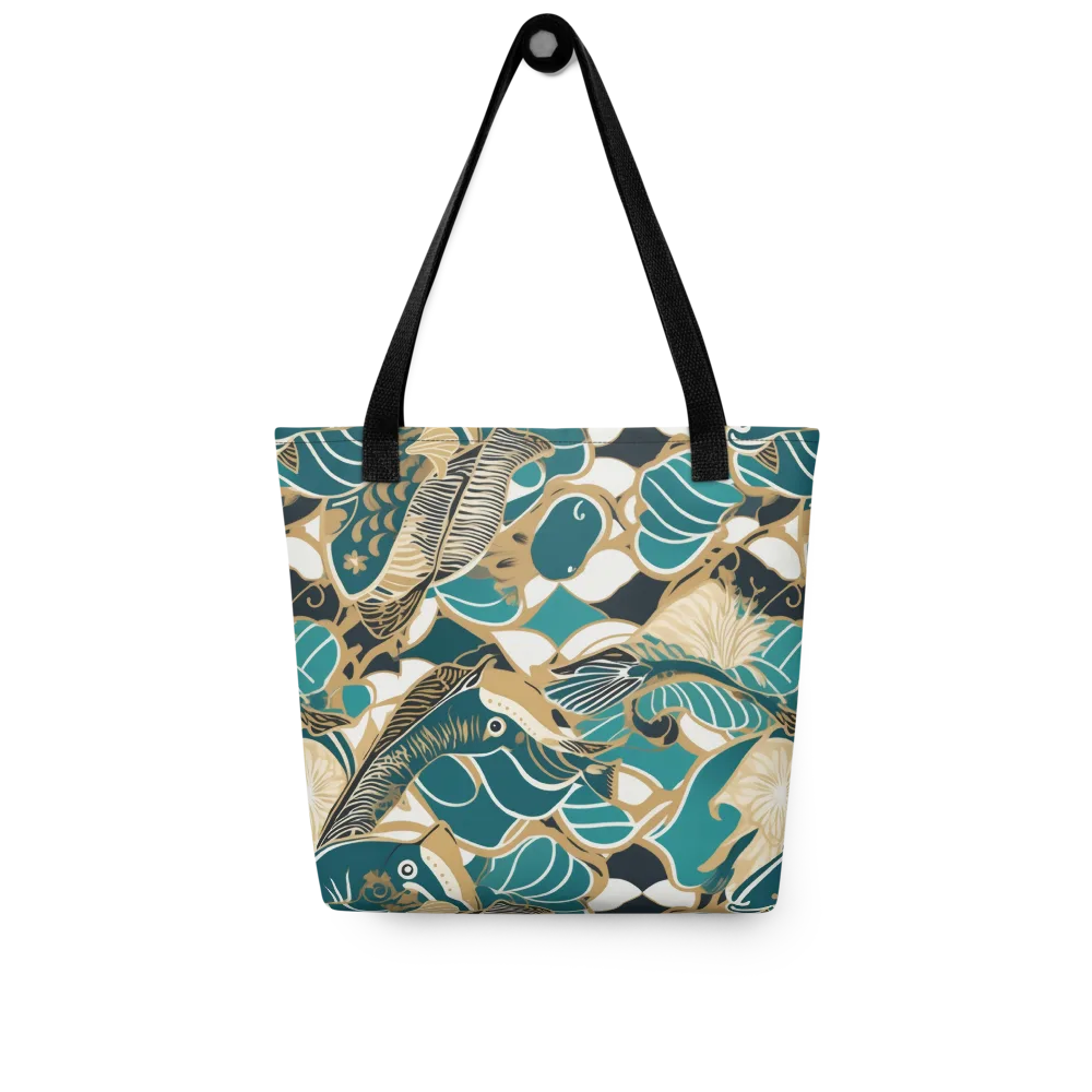 Aquatic Rhapsody on Tote Bag — Front