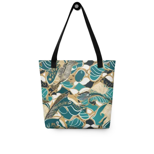 Aquatic Rhapsody on a Tote Bag