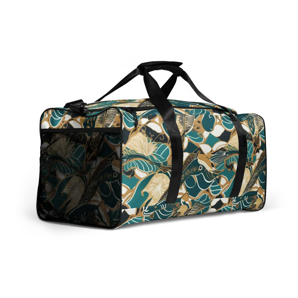 Aquatic Rhapsody on Duffle Bag — Right Front