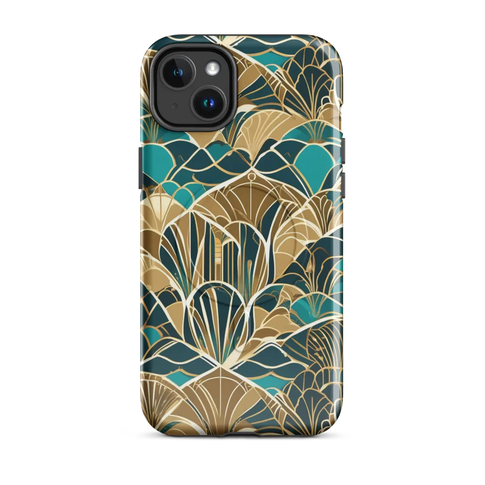 Gilded Fan Garden on MagSafe Tough Case for iPhone® — Front