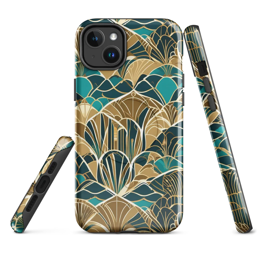 Gilded Fan Garden on MagSafe Tough Case for iPhone® — Front