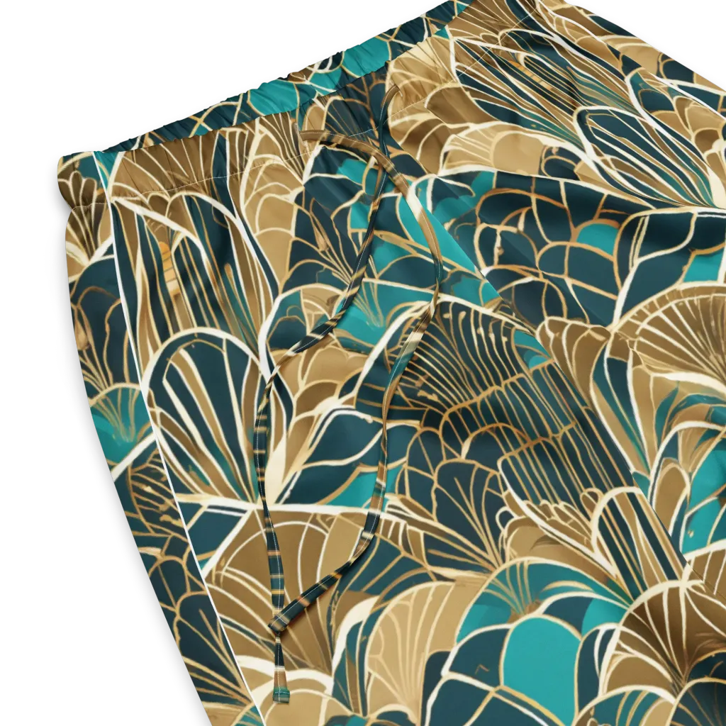 Gilded Fan Garden on Women's Pajama Pants — Product details