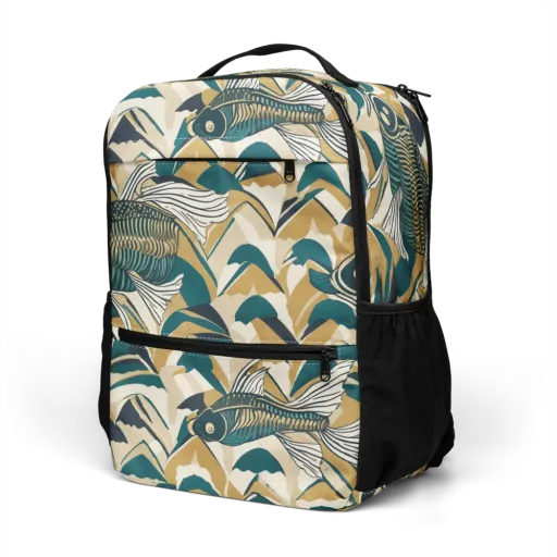 Skeletal Tide on a Utility Backpack