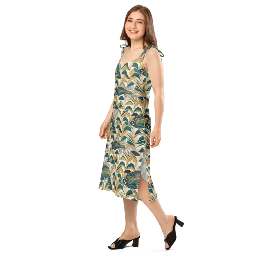 Skeletal Tide on a Slip Dress