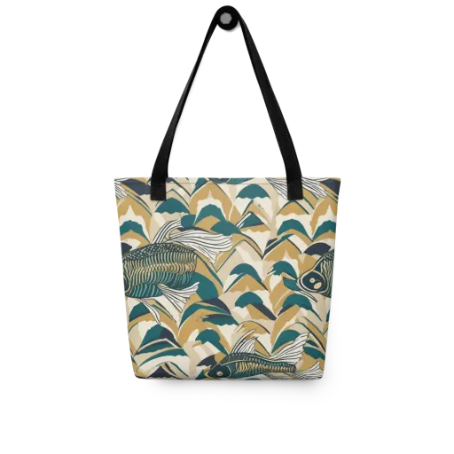 Skeletal Tide on a Tote Bag