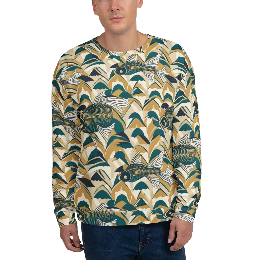 Skeletal Tide on Sweatshirt — Front