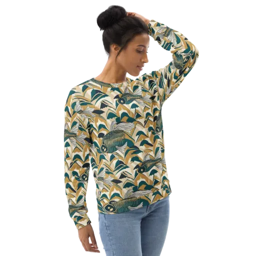 Skeletal Tide on a Sweatshirt