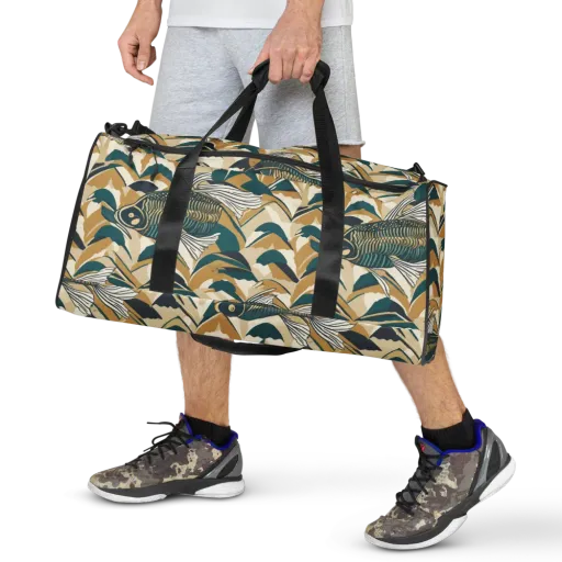 Skeletal Tide on a Duffle Bag