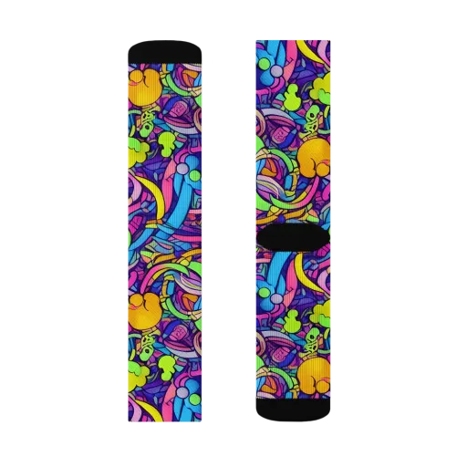 Electric Menagerie on a Socks