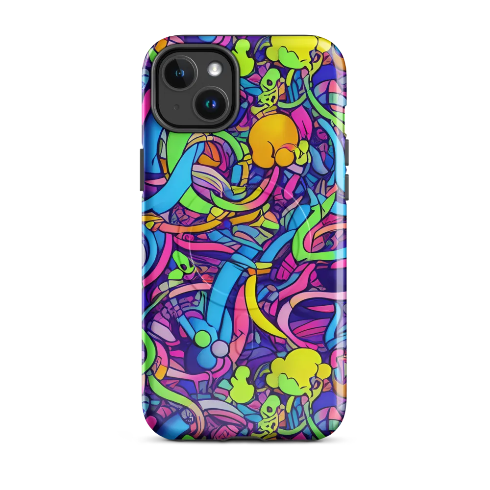 Electric Menagerie on MagSafe Tough Case for iPhone® — Front