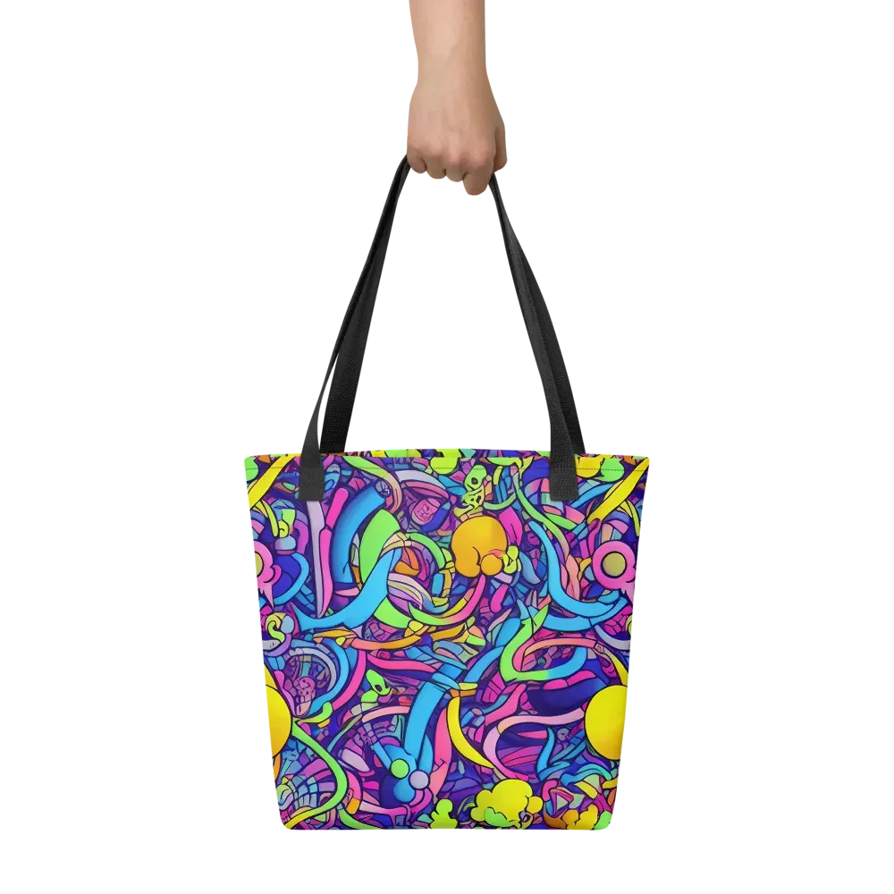Electric Menagerie on Tote Bag — Front