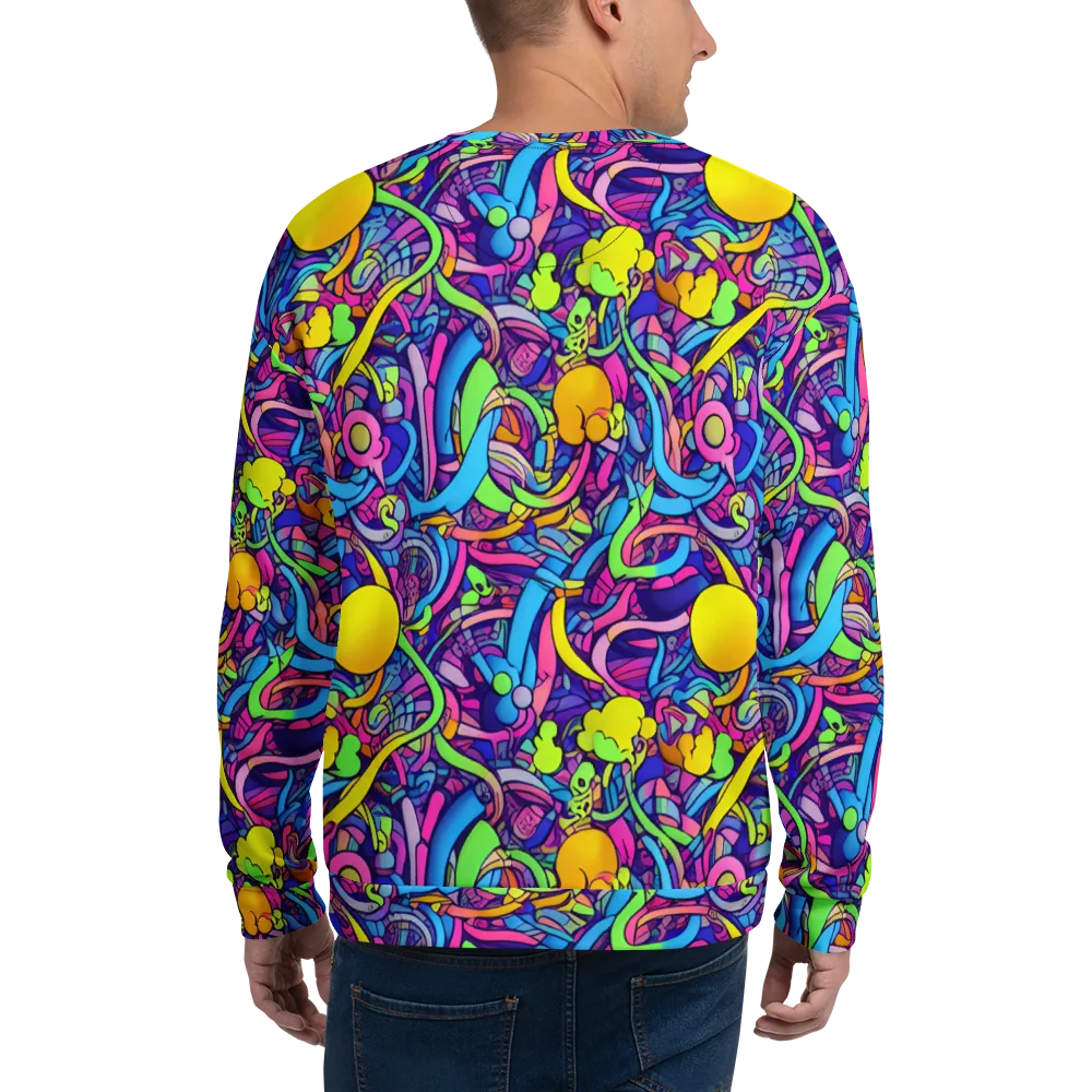 Electric Menagerie on Sweatshirt — Back