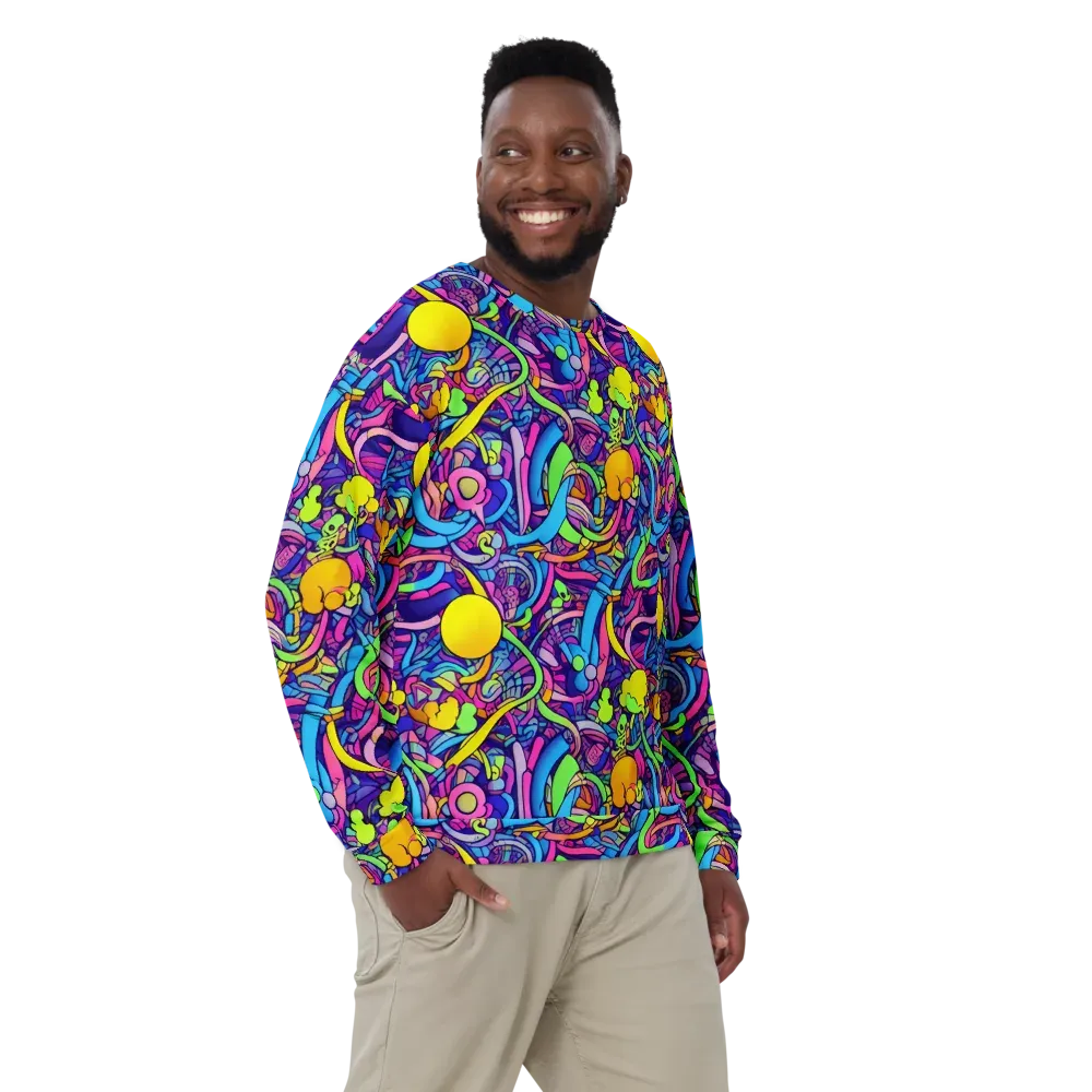 Electric Menagerie on Sweatshirt — Front