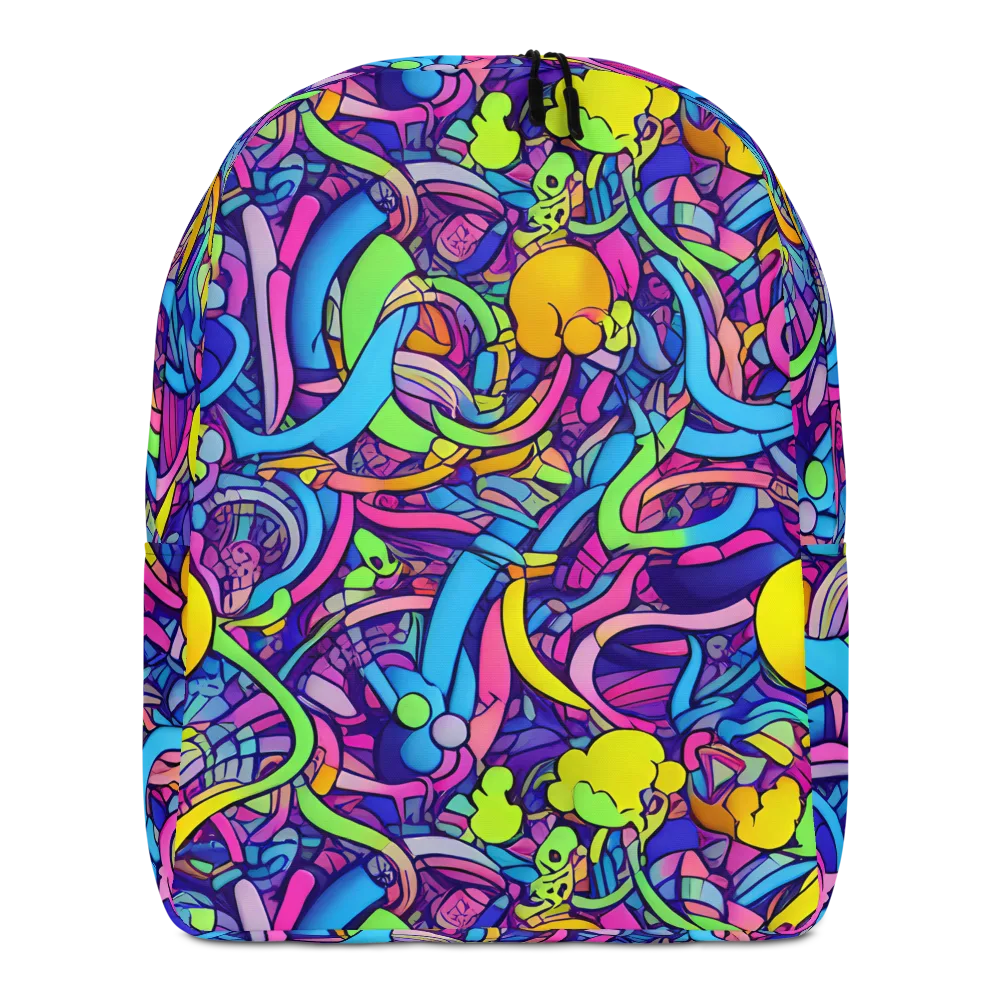 Electric Menagerie on Minimalist Backpack — Front