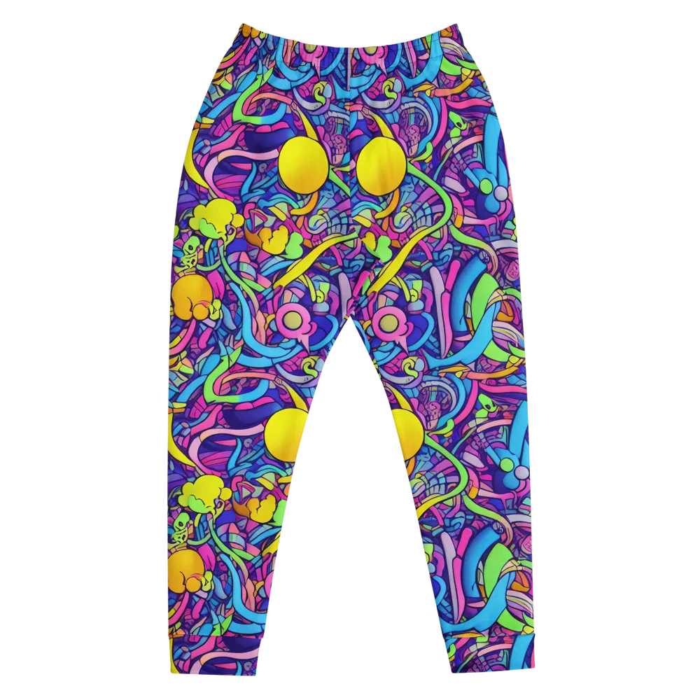 Electric Menagerie on Men's Joggers — Front
