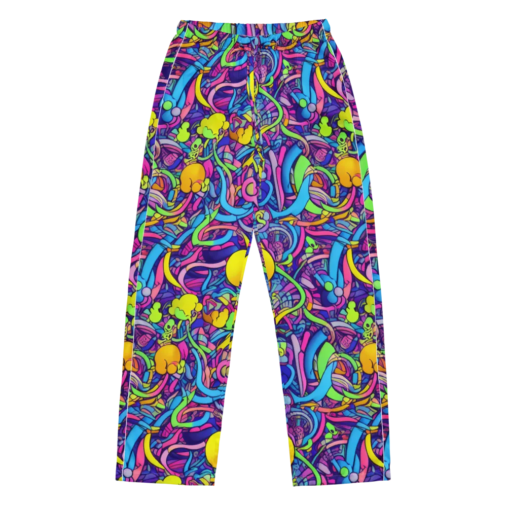 Electric Menagerie on Women's Pajama Pants — Front