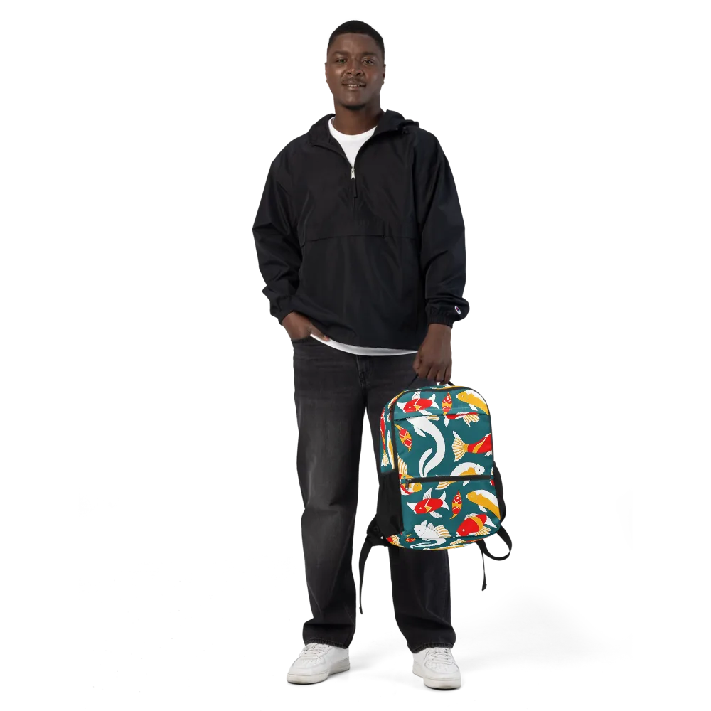 Carp Carnival on Utility Backpack — Front