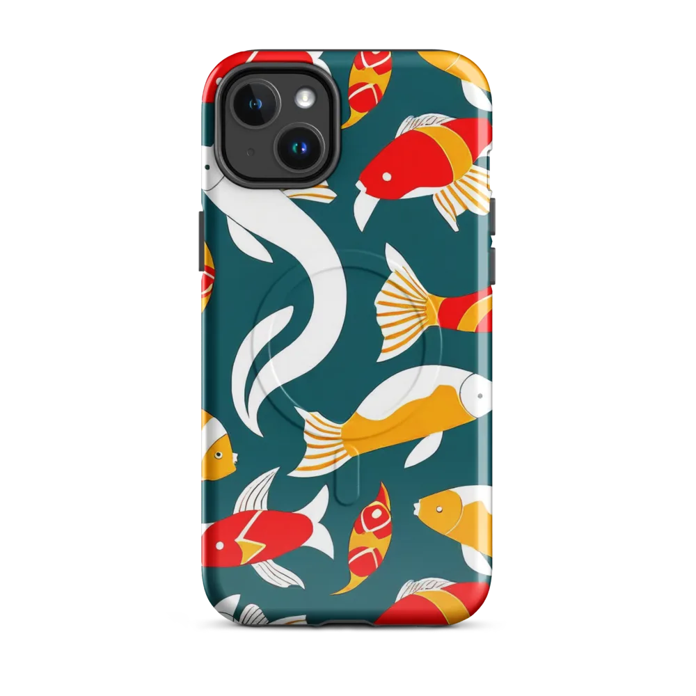 Carp Carnival on MagSafe Tough Case for iPhone® — Front