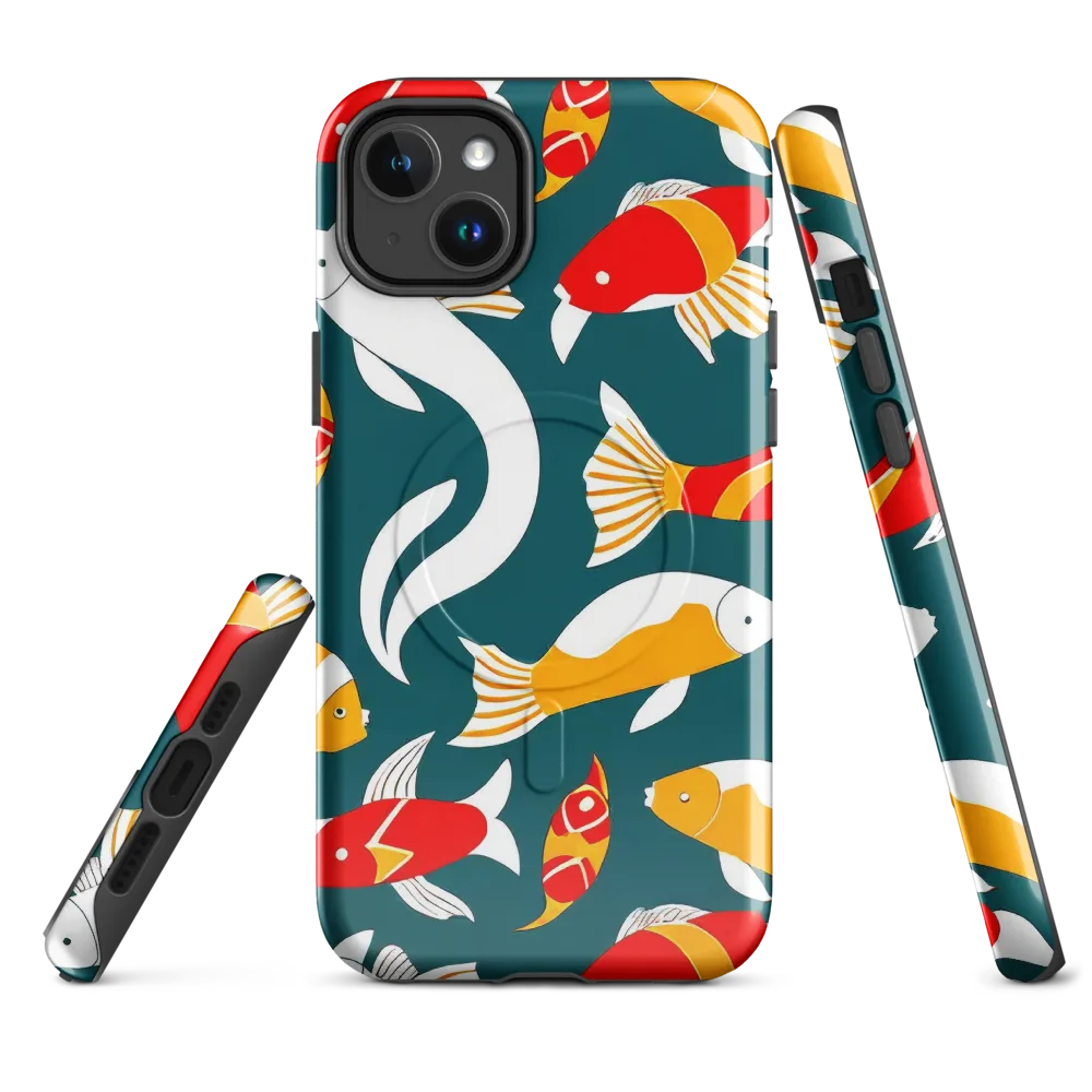Carp Carnival on MagSafe Tough Case for iPhone® — Front