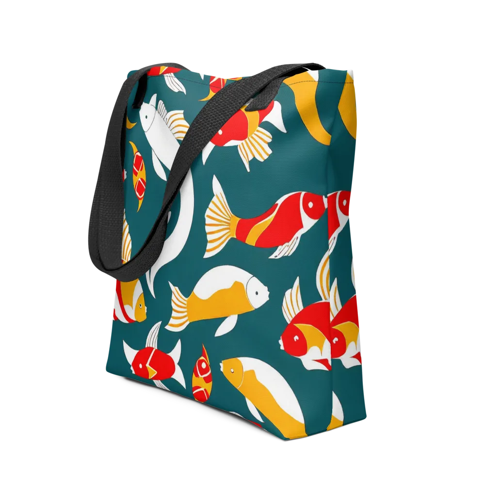 Carp Carnival on Tote Bag — Front