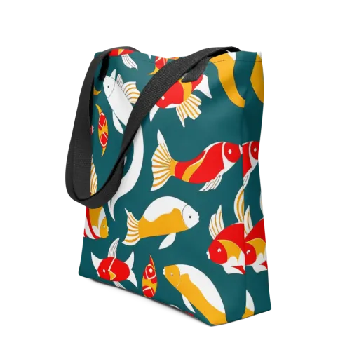 Carp Carnival on a Tote Bag