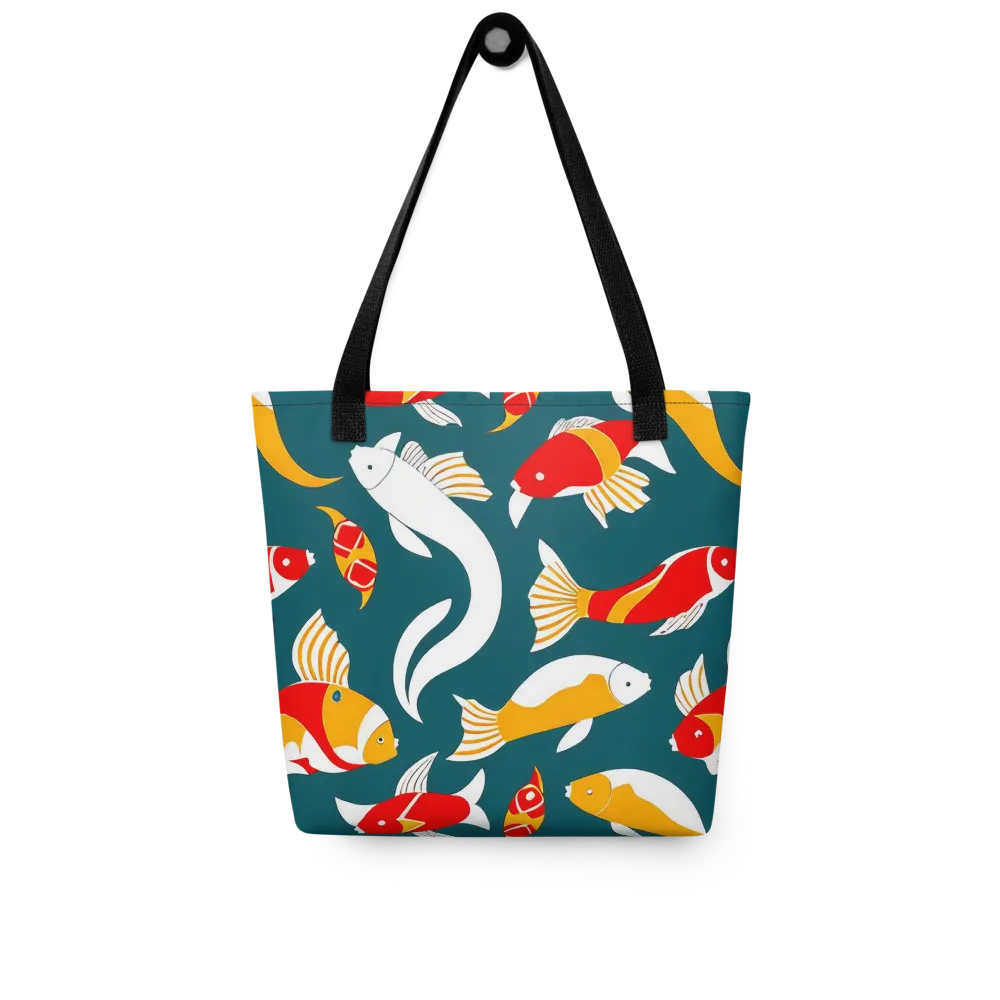 Carp Carnival on Tote Bag — Front