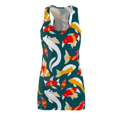 Carp Carnival on a Racerback Dress