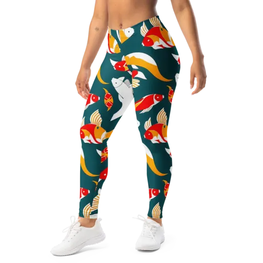 Carp Carnival on a Leggings