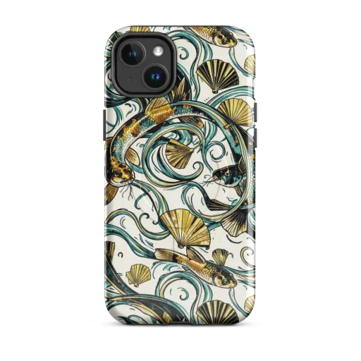 Gilded Eddies on a MagSafe Tough Case for iPhone®